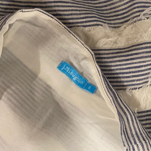 Textured striped skirt - Picture 5 of 8